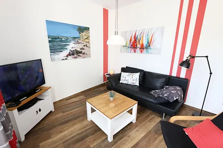 Wohnbereich mit Couch