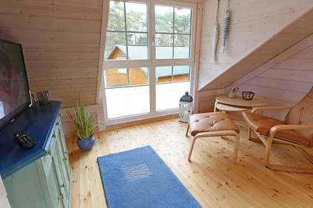 Galerie mit TV-Gerät