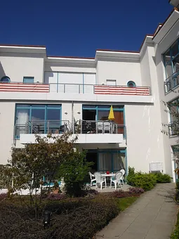 Blick auf die Terrasse