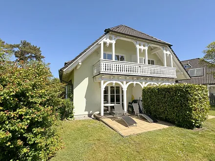 Haus Rügenwelle - Bildansicht auf Balkone und Terrassen