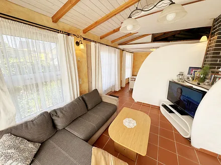 Ferienhaus Thea - gemütliche Couch für schöne Fernsehabende