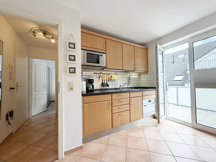 Ferienwohnung Strandmöwe- Küchenzeile