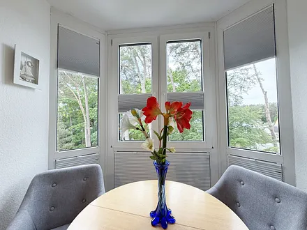 Ferienwohnung Strandmöwe- Wohnzimmer
