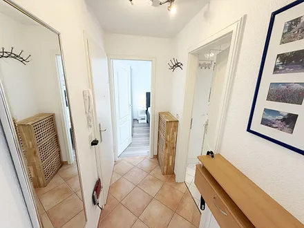 Ferienwohnung Strandmöwe- Flurbereich