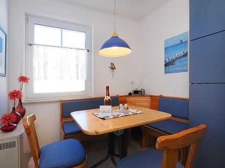 Gemütliche Sitzecke in der Küche