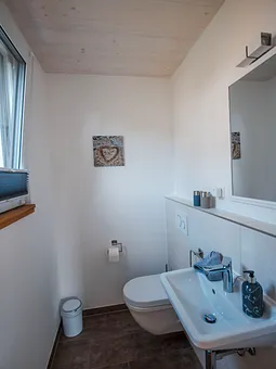 Gäste-WC im Erdgeschoss