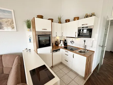 Seepark Sellin Haus Baabe - die Küche lädt zum Kochen ein