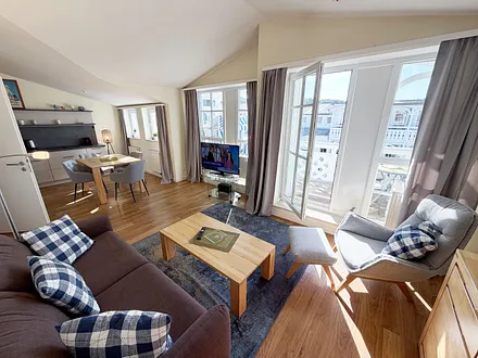 Haus Göhren Whg 523 Deichkieker -Wohnzimmer