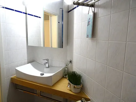 Waschbecken im Badezimmer