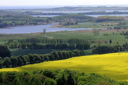 Blick vom Jagdschloss Granitz