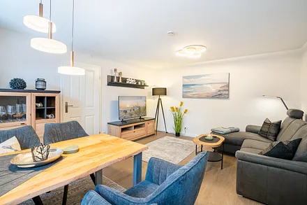 Kombinierter Wohn- und Essbereich