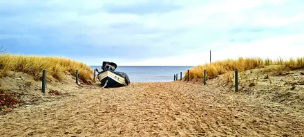 Der Strand von Zinnowitz 