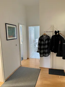 Eingangsbereich mit Gardrobe