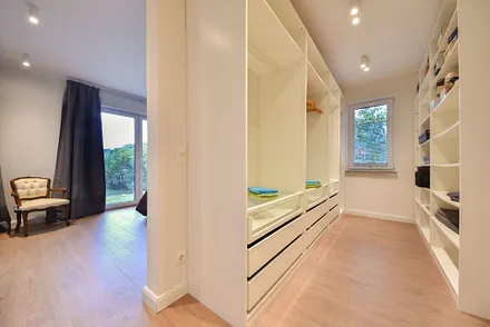 begehbarer Kleiderschrank