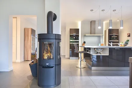 Wohnbereich mit offener Küche