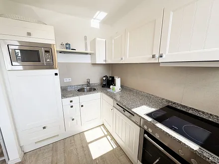 Haus Meeresblick A 2.12 BLU -moderne Küchenzeile