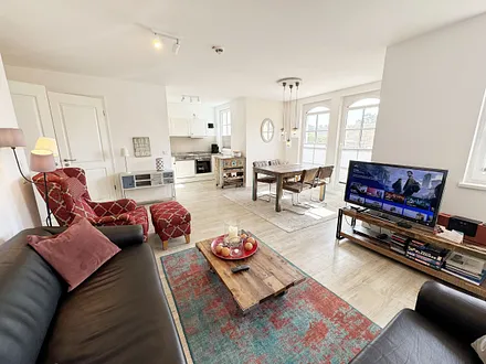 Haus Meeresblick A 2.12 BLU -Wohnzimmer