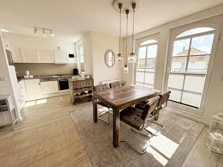 Haus Meeresblick A 2.12 BLU -Essbereich