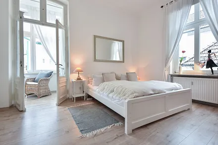 offener Wohn- & Schlafbereich