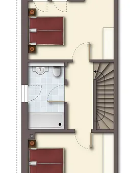Grundriss Obergeschoß