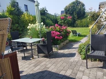 Terrasse und Garten Wohng. Am Deich