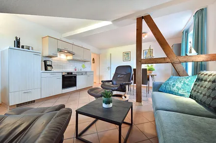 Wohnbereich mit offener Küche