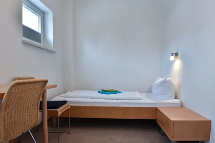 Schlafzimmer mit 2 Einzelbetten