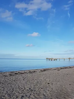 Blick zur Seebrücke 