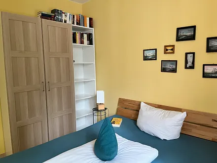 Kleines Schlafzimmer - Platz für zwei Personen