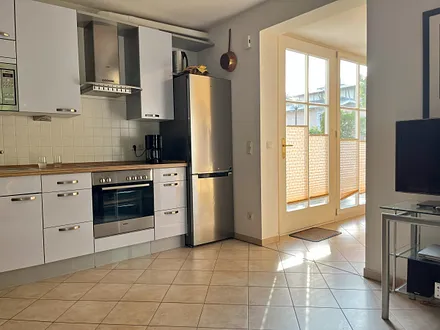 Wohnküche - Große Kühl-Gefrierkombination