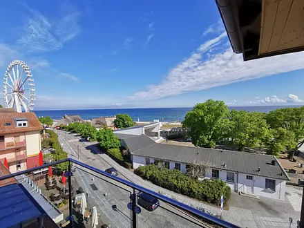 Blick von der Dachterrasse 