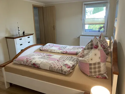 Schlafzimmer-Eingang Bad