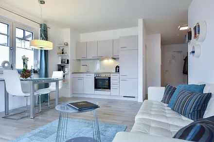 Wohnbereich mit Küchenzeile