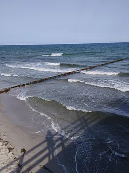 Wellengang in Zingst 
