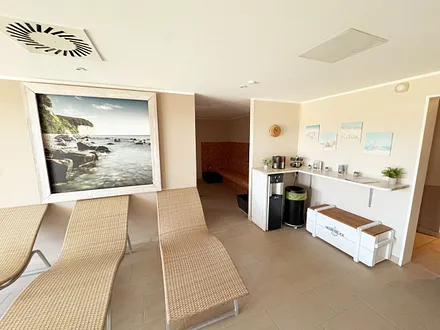 Wellnessbereich mit Ruheraum zum Entspannen