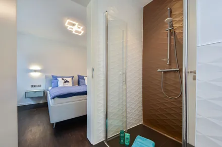 Bad mit Bodentiefer Dusche