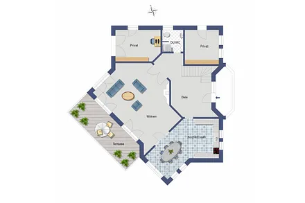 Grundriss Erdgeschoss