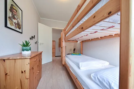 Schlafzimmer mit Etagenbett