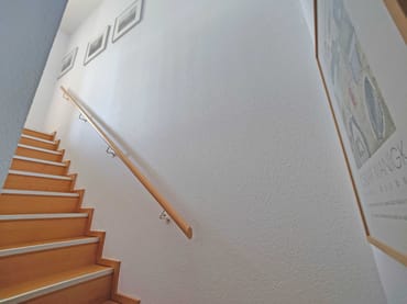 Treppe zur unteren Etage