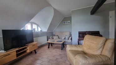 Couchecke mit Flat-TV