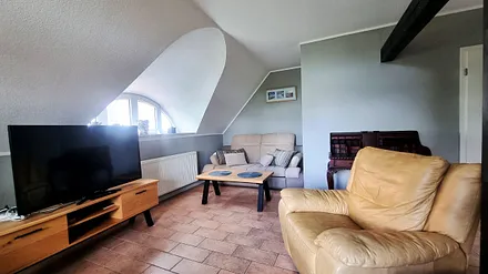 Couchecke mit Flat-TV