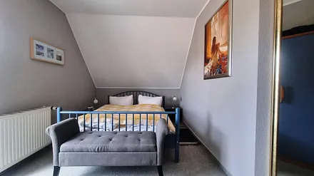 Schlafzimmer mit Doppelbett 160cm