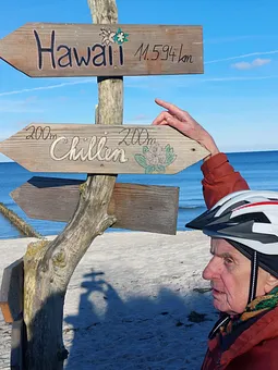 zu wärmeren Gefilden oder noch besser zum Chillen