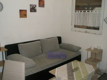 Entspannen auf der gemütlichen Couch, Schlafcouch