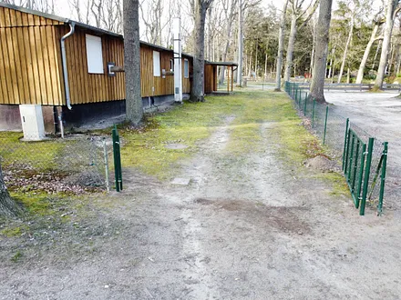 Zufahrt zum Bungalow