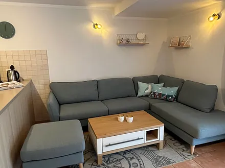 Blick in das Wohn- und Esszimmer