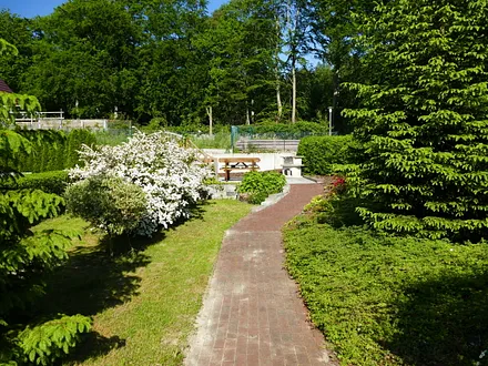 Garten des Grundstücks