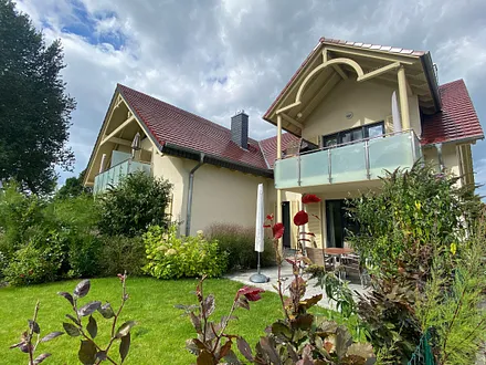 Haus Sterntaucher mit Blick zur Terrasse