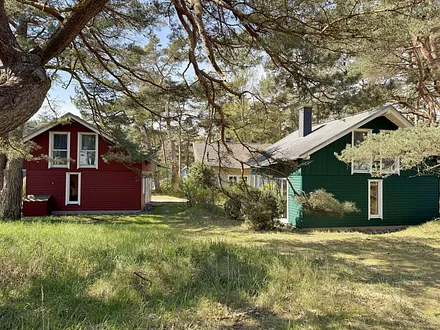 Strandhaus Dünenweg 17b im Dünenpark mit mehreren Ferienhäusern