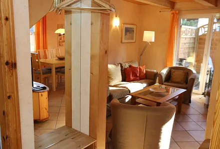 Blick in den Wohnbereich